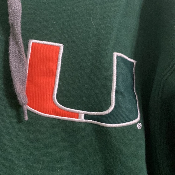 E5 Miami Hurricanes size Small unisex hoodie. - Picture 2 of 5